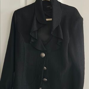 3/$50 Black Women's Boiled Wool Jacket